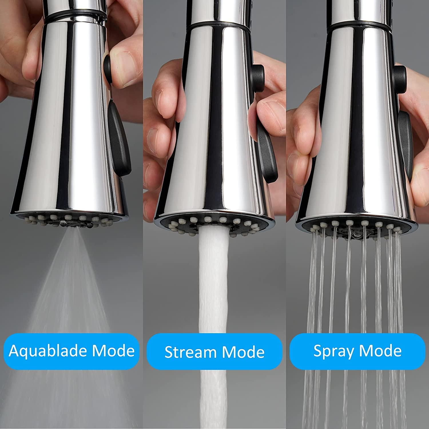 360 Degree Movable Faucet Aerator Infinity | 3 Mode Jet X-Cross Eco-Mist | Infinity - 3 Flow | 3 Modes Water Faucet Sprayer | Dual Flow Aerator Kitchen Sink Faucet Shower